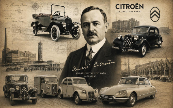 Андре Гюстав Ситроен: биография основателя Citroën и семь культовых машин
Андре Гюстав Ситроен: биография основателя Citroën и семь культовых машин
