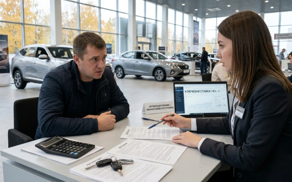 
            ЦБ оставил ключевую ставку 14%. Как это отразится на автокредитах и ценах
        