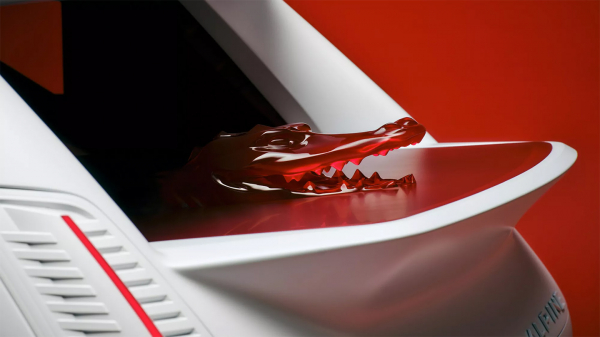 
            Alpine и Lacoste создали машину-крокодила. Она построена для ралли
        