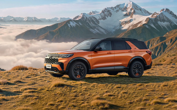 
            Ford Explorer обновили для Китая. У него 27-дюймовый экран в салоне
        