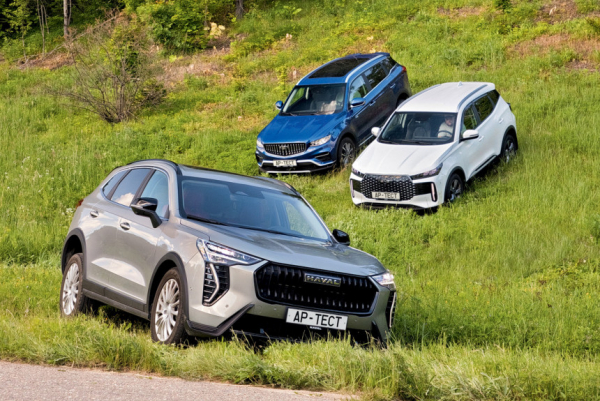 Тест самых доступных полноприводных кроссоверов: Haval Jolion, Belgee X70 и Tenet T4