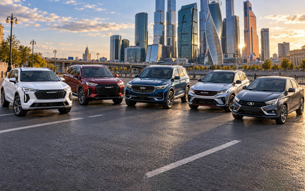 
            Названы самые популярные автомобили в Москве. Топ-10
        