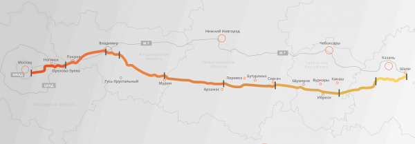 
            Трасса М-12 от Москвы до Тюмени: что известно и сколько стоит проезд
        