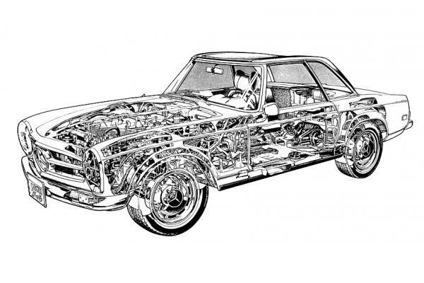 От Леннона до Траволты: как появился Mercedes-Benz SL W113 и почему он стал культовым